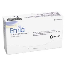Emla kreem + Tegaderm plaastrid, 5 x 5 g