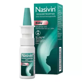 NASIVIN Doseerimistilguti ilma Kons.Babyta, 5 ml