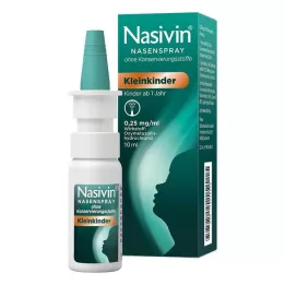 NASIVIN Ilma kulumaterjalideta ninasprei väikelastele, 10 ml