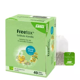 FREETOX Tee Goldenrod-Chamomile Organic Salus filtrikotid, 40 tk