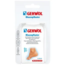 Gehwol villiplaastrid, erinevad, 6 tk