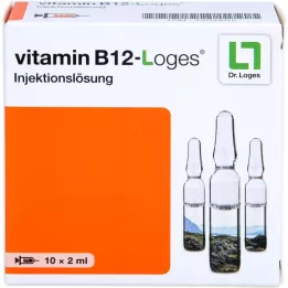 VITAMIN B12-LOGES süstimislahuse ampullid, 10x2 ml