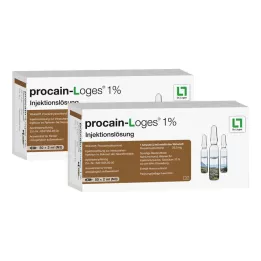 PROCAIN-Loges 1% süstelahuse ampullid, 100X2 ml