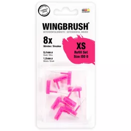 WINGBRUSH Täitekomplekt Interdentalb.ISO 0 väike, 8 tk