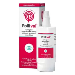 POLLIVAL 0,5 mg/ml silmatilkade lahus, 10 ml