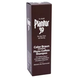 PLANTUR 39 Color Brown Phyto-Caffeine šampoon, 250 ml
