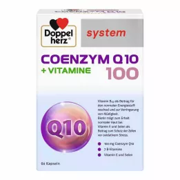 DOPPELHERZ Koensüüm Q10 100+vitamiinide süsteemi kapslid, 60 tk