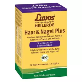 LUVOS Healing Clay Organic Hair &amp; Nail Plus kapslid, 60 tk
