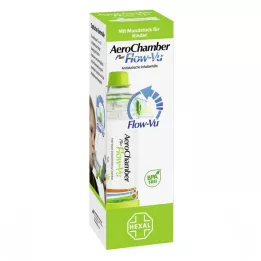AEROCHAMBER Lapsed huulikuga lapsed alates 5. eluaastast, roheline, 1 tk