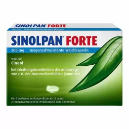 SINOLPAN forte 200 mg gastroresistentsed pehmekapslid, 21 tk