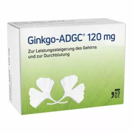 GINKGO ADGC 120 mg õhukese polümeerikattega tabletid, 60 tk