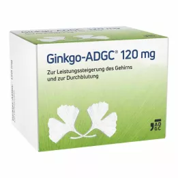 GINKGO ADGC 120 mg õhukese polümeerikattega tabletid, 120 tk