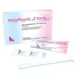 MYKOFUNGIN 3 kombineeritud 200 mg vaginaalset tabletti + 10 mg/g Cre., 1 pakk