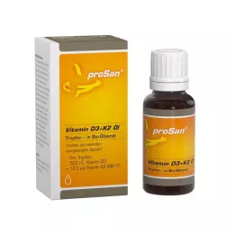 Prosani vitamiin D3 + K2 õli, 20 ml