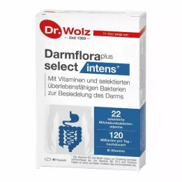 DARMFLORA pluss select intens kapslid, 40 tk