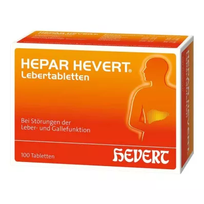 HEPAR HEVERT Maksatabletid, 100 tk