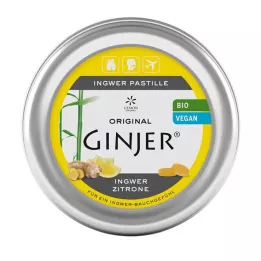 INGWER GINJER Pastillid orgaaniline sidrun, 40 g