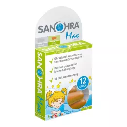 SANOHRA max kõrvatropid lastele, 12 tk