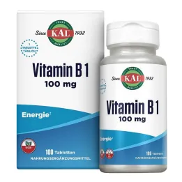 Vitamiin B1 Tiamiin 100 mg tabletid, 100 tk