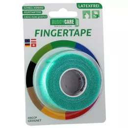 FINGERTAPE lateksivaba BUDDYCARE MED roheline, 1 tk