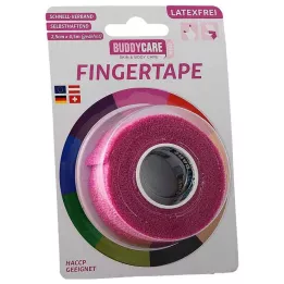 FINGERTAPE lateksivaba BUDDYCARE MED roosa, 1 tk