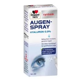 DOPPELHERZ Eye Spray Hyaluron 0,3% süsteem, 10 ml