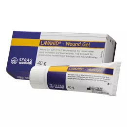 LAVANID Haavageel 0,04% poliheksaniidiga, 1X40 g