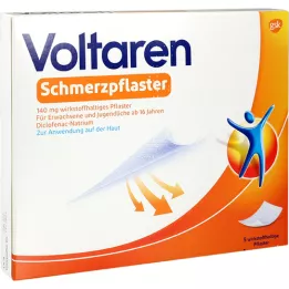 VOLTAREN Valuplaaster 140 mg toimeainet sisaldav plaaster, 5 tk