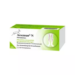 Aescusan N õhukese polümeerikattega tabletid, 50 tk