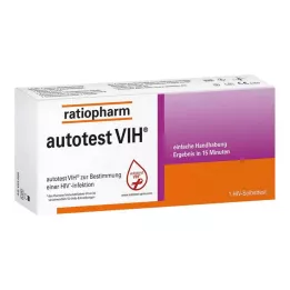 AUTOTEST VIH HIV-Enesekontroll ratiopharm, 1 tk
