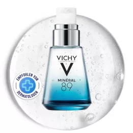Vichy Mineraalide 89 hüaluronivarustus nägu jaoks, 30 ml
