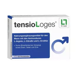 TENSIO LOGES Õhukese polümeerikattega tabletid, 120 tk