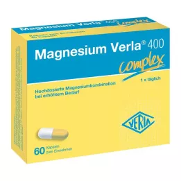 MAGNESIUM VERLA 400 kapslit, 60 tk