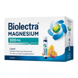 BIOLECTRA Magneesium 300 mg Vedelik, 14 tk