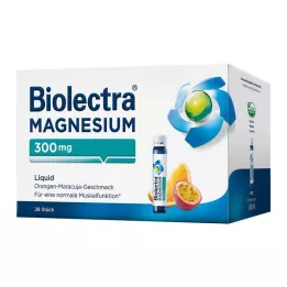 BIOLECTRA Magneesium 300 mg Vedelik, 28 tk