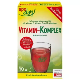 Apoday-vitamiinikompleks Cherry Aronia suhkruvaba pulber, 10x5 g