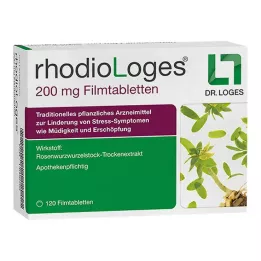 RHODIOLOGES 200 mg õhukese polümeerikattega tabletid, 120 tk