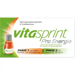 VITASPRINT Pro energiajoogipudelid, 8 tk