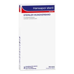 Hansapor steriilne haavaplaaster 10x20 cm (3 tk)