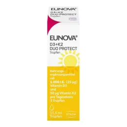 EUNOVA DuoProtect D3+K2 1000 IU/50 μg tilgad, 11,5 ml