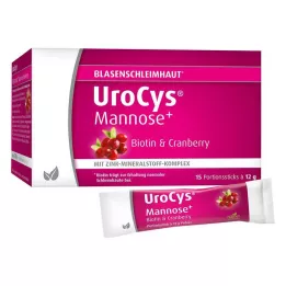 UROCYS Mannose+ pulgad, 15 tk
