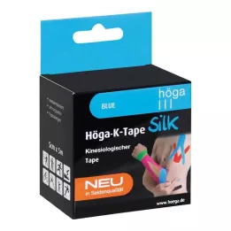 HÖGA-K-TAPE Siid 5 cmx5 m l.fr.sinine kinesiool.Teip, 1 tk