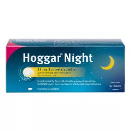 HOGGAR Öine 25 mg suus dispergeeruvad tabletid, 10 tk