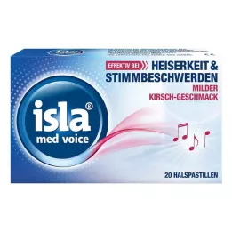 ISLA MED häälepastillid, 20 tk