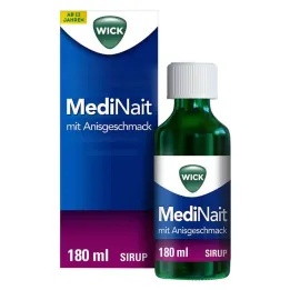 WICK MediNait aniisi maitsega siirupiga, 180 ml