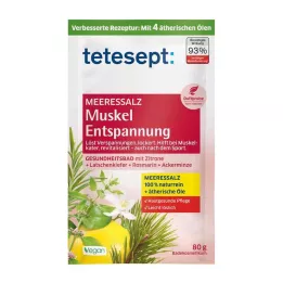 Tetesept Sea Salt lihaste lõõgastumine, 80 g