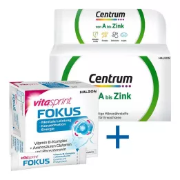 CENTRUM A-tsinktabletid, 180 tk