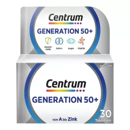 CENTRUM 50+ põlvkonna tabletid, 30 tk