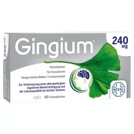 GINGIUM 240 mg õhukese polümeerikattega tabletid, 40 tk