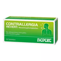 CONTRALLERGIA Hevert heinanohu tabletid, 50 tk